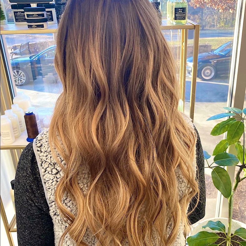 20” Hand-Tied Hair Extensions, 100% Human Hair